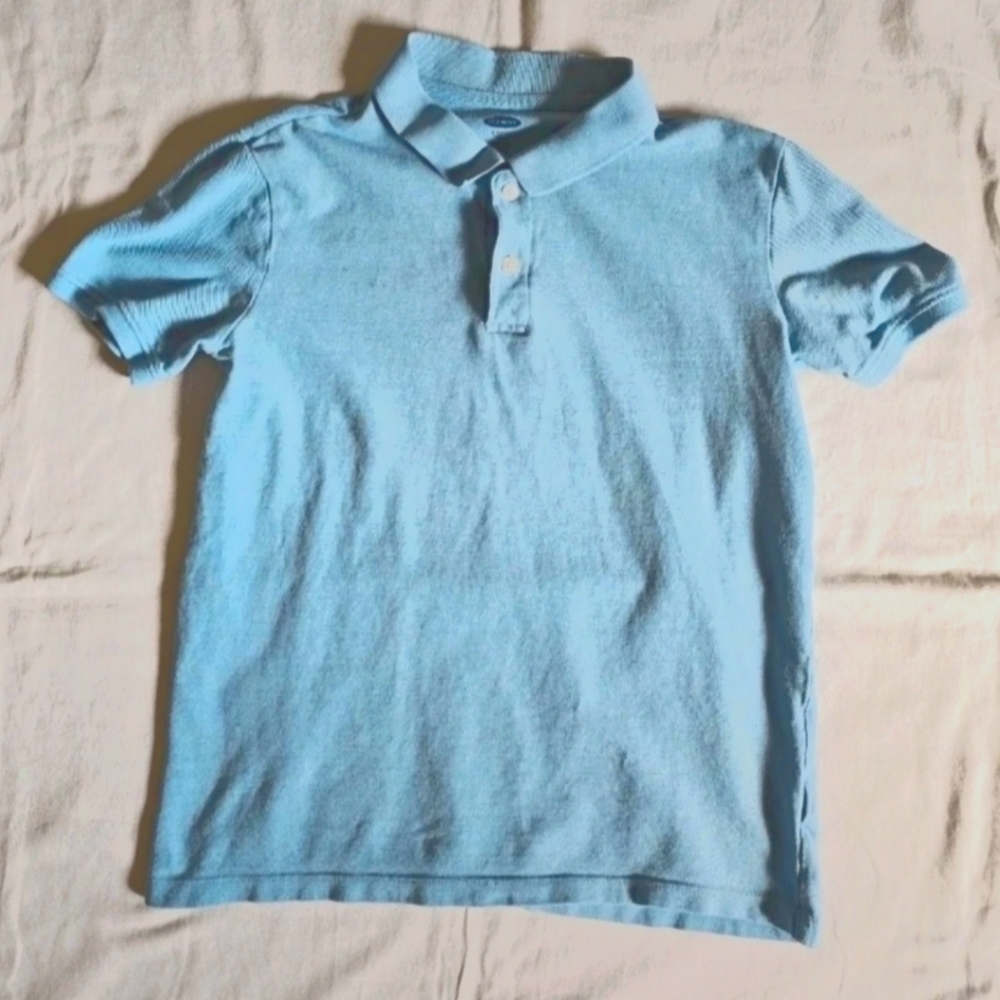 Old Navy Light Blue Kids Polo Shirt